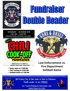 2022 Chill Cook-Off & Guns and Hoses Softball Tournament